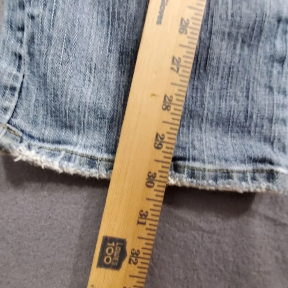 American Eagle Jeans Womens Size 4 Regular Stretch Skinny Flare Blue